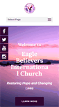 Mobile Screenshot of eaglebelievers.com